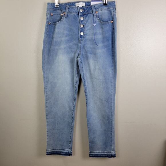 NWT PopSugar Highrise Skinny Jeans - Size 12 - Picture 1 of 7